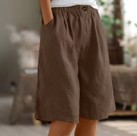 Hilde - Wijde Vrijetijdsshorts