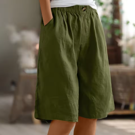 Hilde - Wijde Vrijetijdsshorts