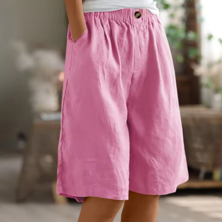 Hilde - Wijde Vrijetijdsshorts