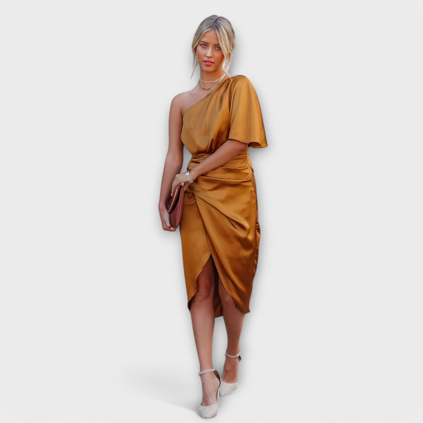 Élise - Luxe Zijde Feestjurk