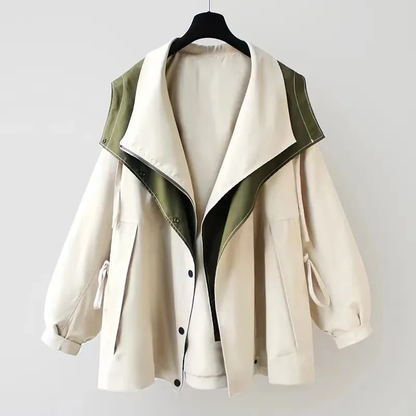 Alva – Een elegante jas met bescherming tegen weer en wind