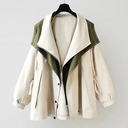Alva – Een elegante jas met bescherming tegen weer en wind