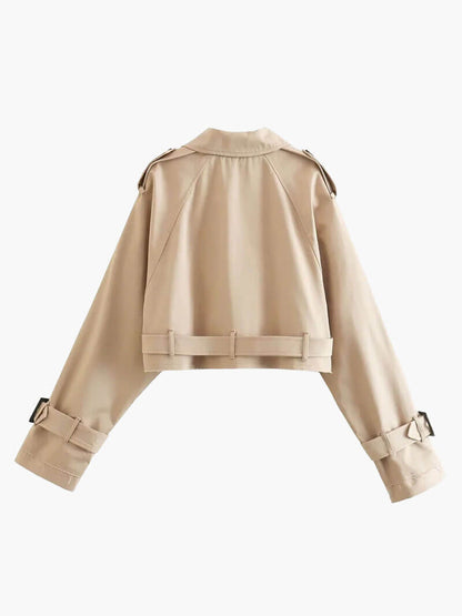 Zara | Cropped Trenchcoat