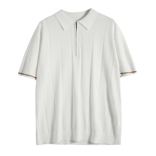 Lozano Lopez Zip Polo