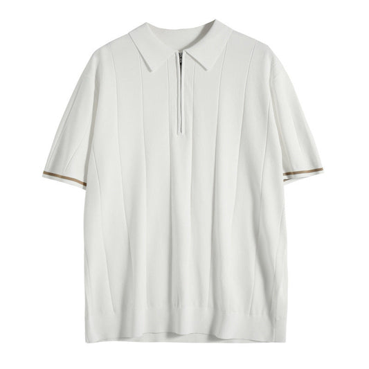Lozano Lopez Zip Polo