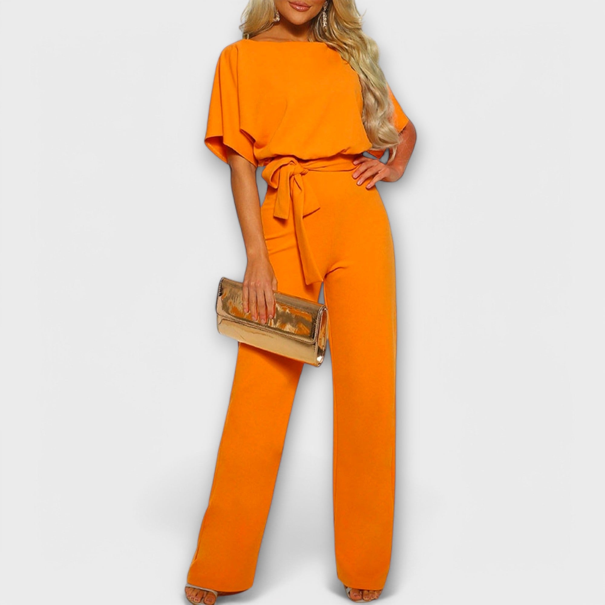 Stijlvolle en eenvoudige jumpsuit