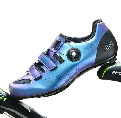 Fietsschoenen met vergrendelbare sluiting | antislip voor weg- en MTB
