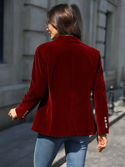 Zara | Fluwelen Blazer
