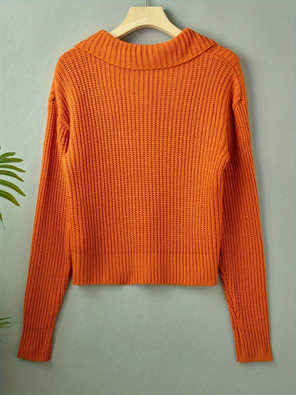 Hilde | Premium Gebreide Cardigan met Grote Knopen