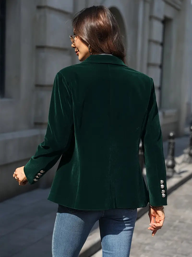Zara | Fluwelen Blazer