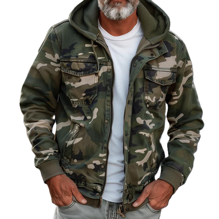Sami | Jas met camouflagepatroon
