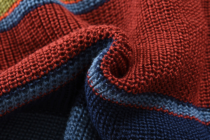 Solère| Gebreide Gekleurde Sweater