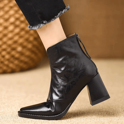 Claudia | Luxe Enkellaars met Medium Hak